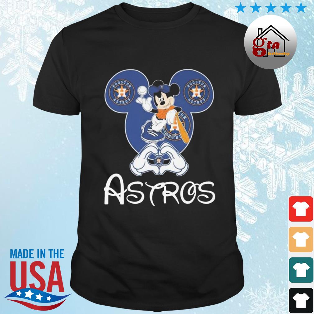 Mickey Mouse I Love Houston Astros 2022 Shirt
