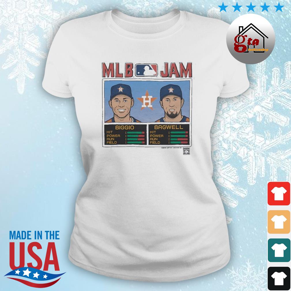 MLB Jam Astros Biggio And Bagwell 2022 Shirt ladies