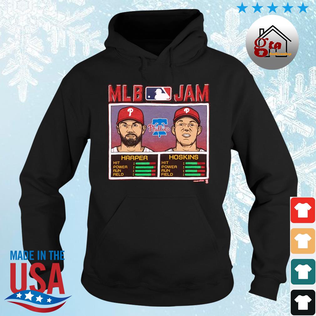 MLB Jam Phillies Harper And Hoskins World Series 2022 Shirt hoodie