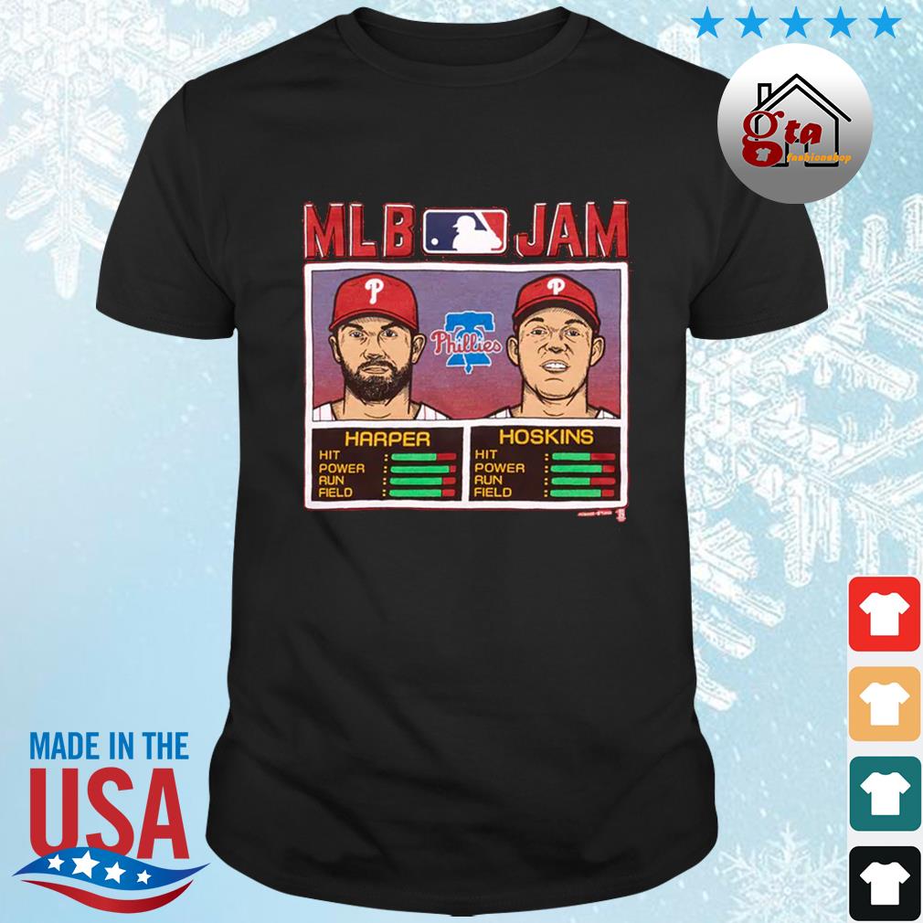 MLB Jam Phillies Harper And Hoskins World Series 2022 Shirt