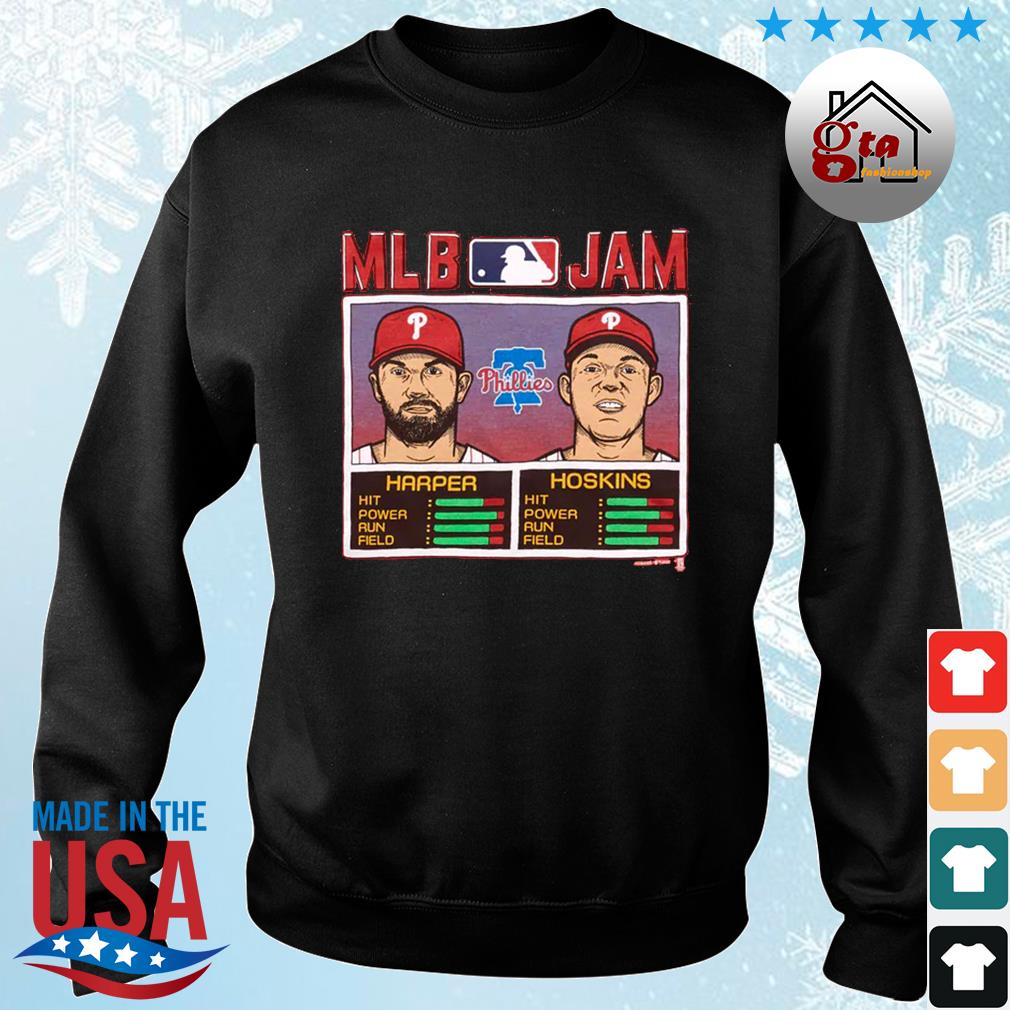 MLB Jam Phillies Harper And Hoskins World Series 2022 Shirt sweater