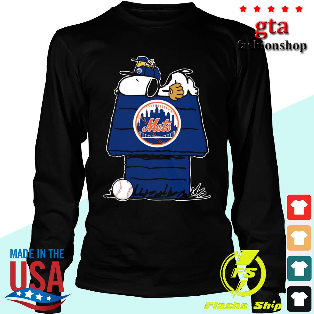 Charlie Brown and Snoopy New York Mets players shirt, hoodie, sweater, long  sleeve and tank top