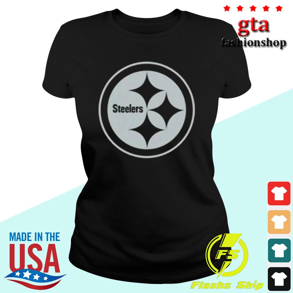 Pittsburgh Steelers Rflctv Name And Logo Shirt, hoodie, sweater, long sleeve  and tank top