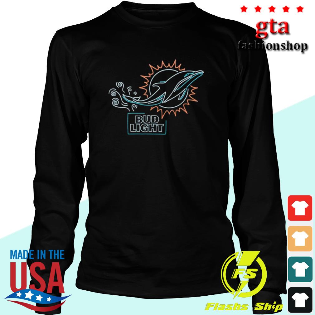 NFL Miami Dolphins Bud Light 2023 Shirt, hoodie, sweater, long sleeve and tank  top