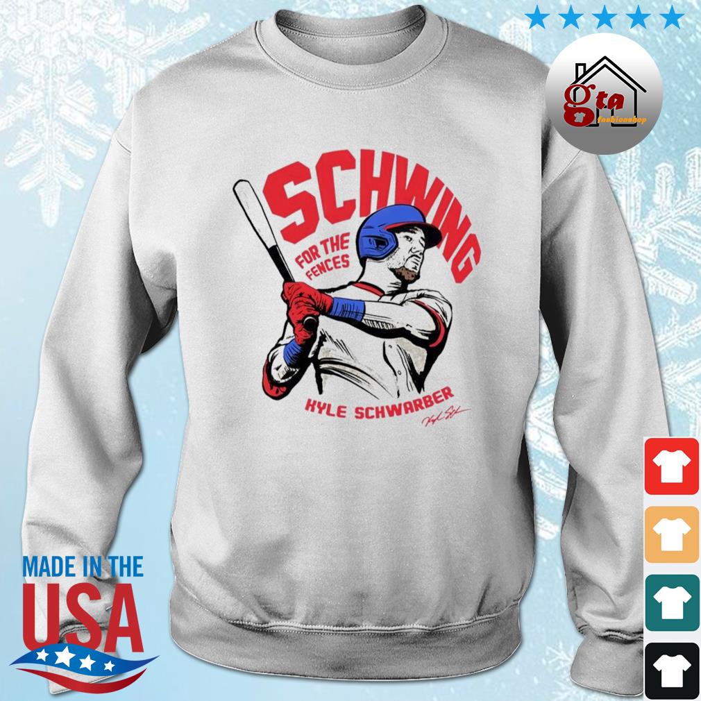Philadelphia Phillies Schwing For The Fences Kyle Schwarber Signature 2022 Shirt sweater