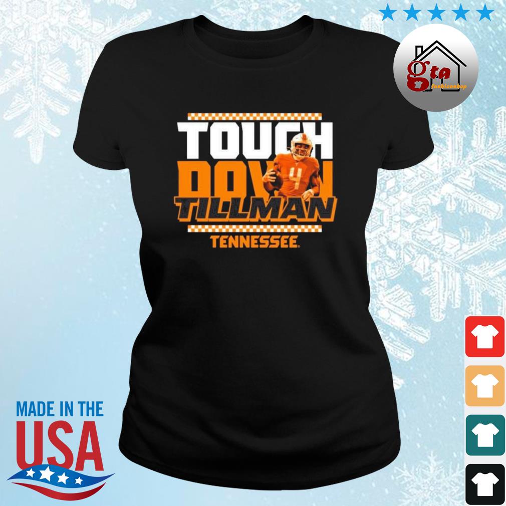 Tennessee Volunteers Touchdown Tillman 2022 Shirt ladies