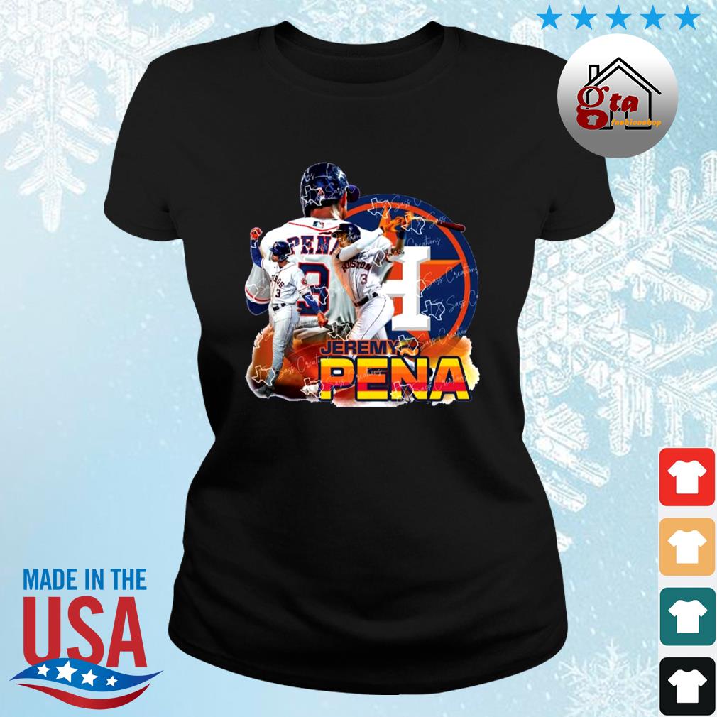 The Legend Player Houston Astros Jeremy Pena The World Series Signature 2022 Shirt ladies