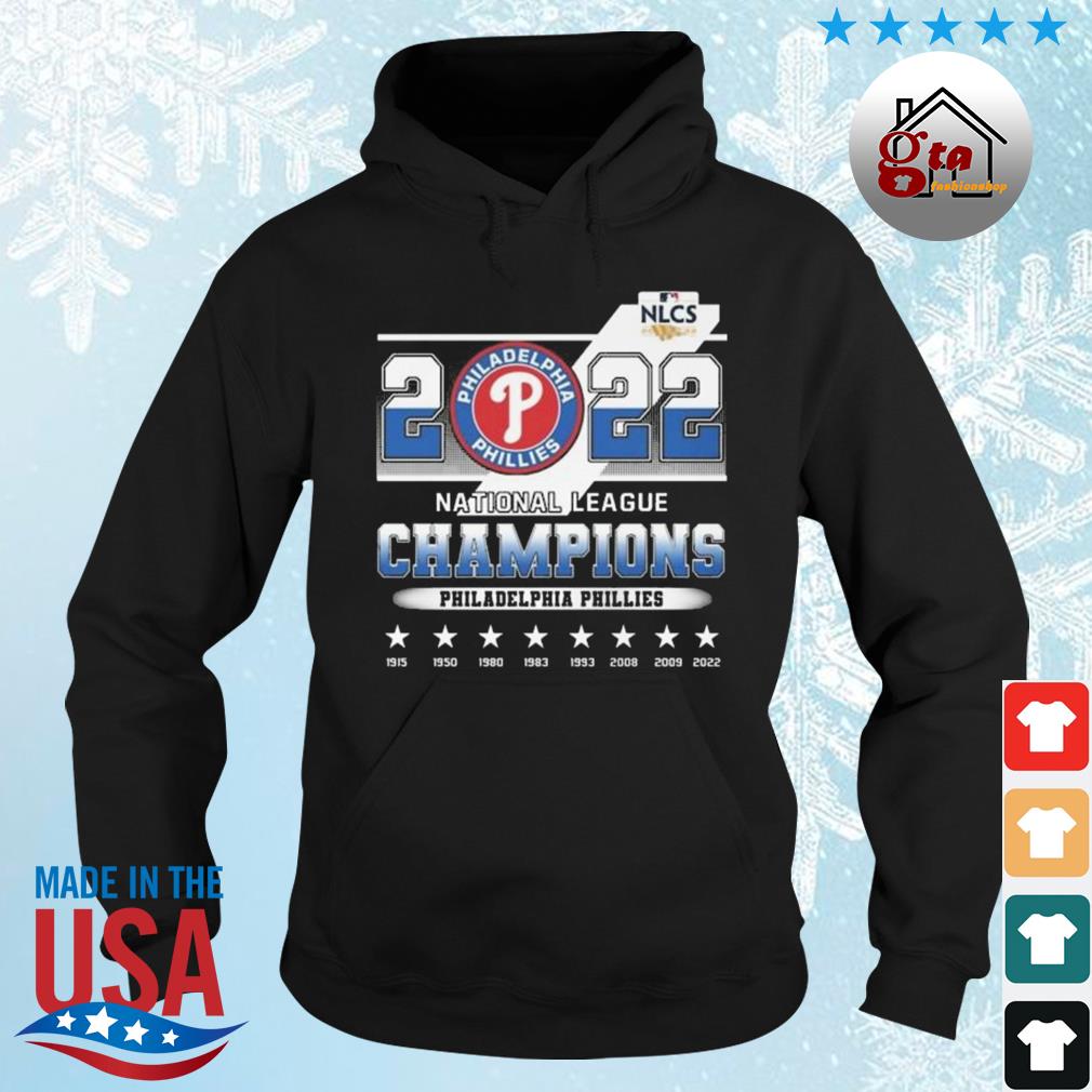 The Phillies NLCS 2022 National League Champions s hoodie