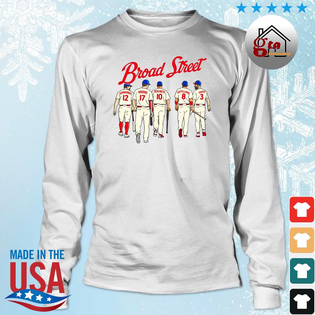 Official World Series Broad Street Philadelphia Phillies Player Shirt,  hoodie, sweater, long sleeve and tank top