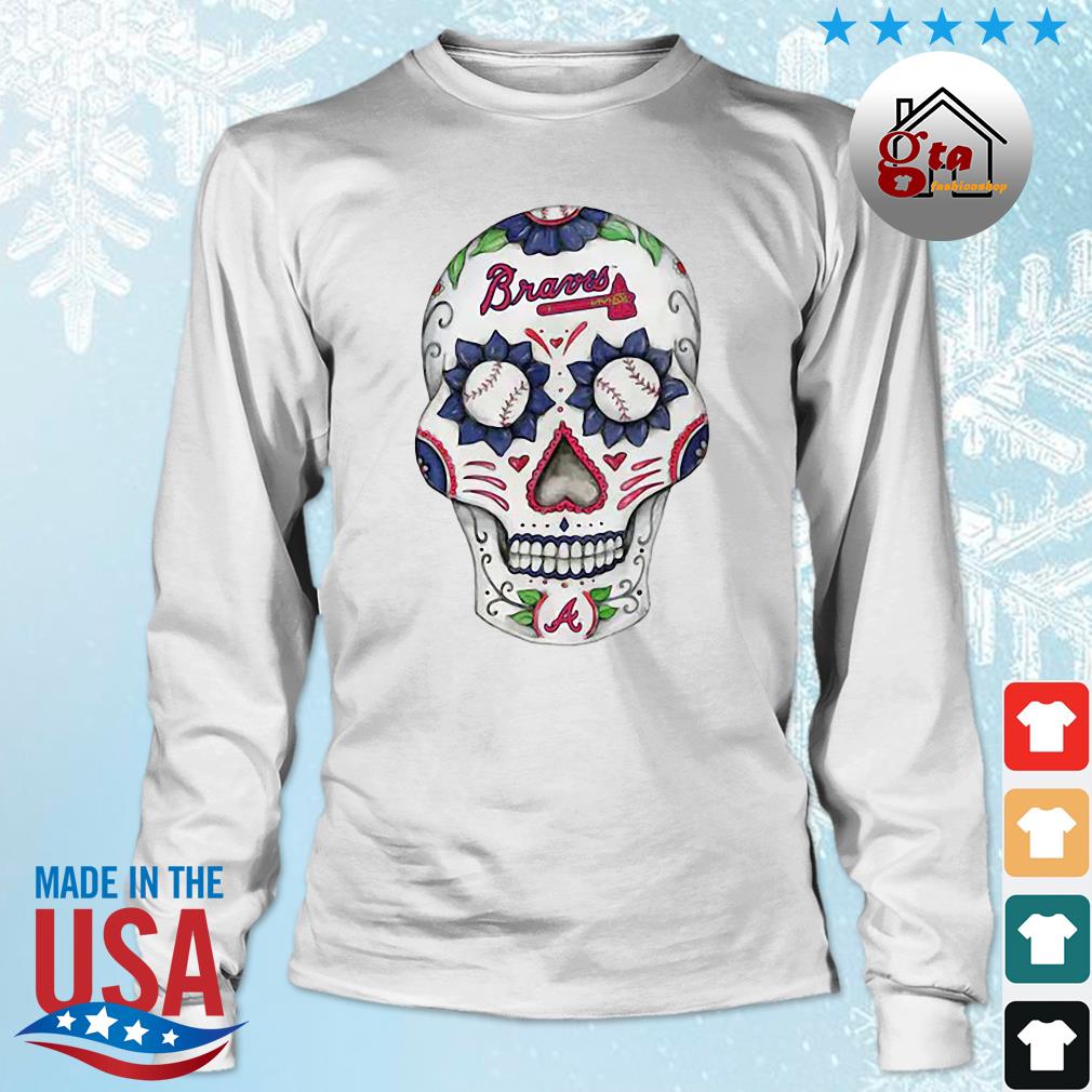 Atlanta Braves Sugar Skull 2022 shirt, hoodie, sweater, long sleeve and  tank top