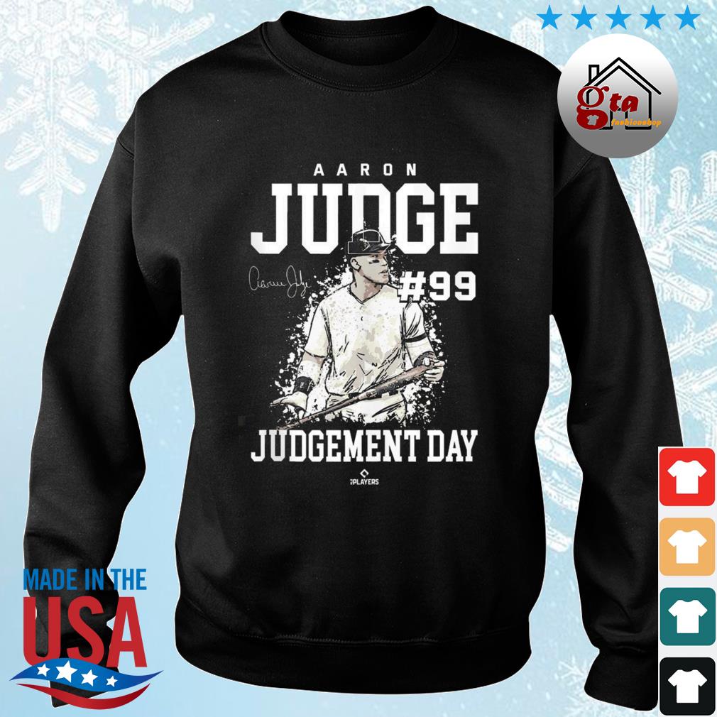 Aaron Judge Judgement Day New York MLB Baseball Player Aaron Judge Signature Shirt