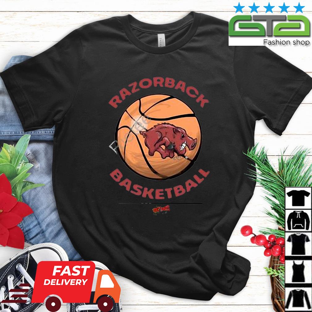 Arkansas Razorback Basketball Tee Shirt