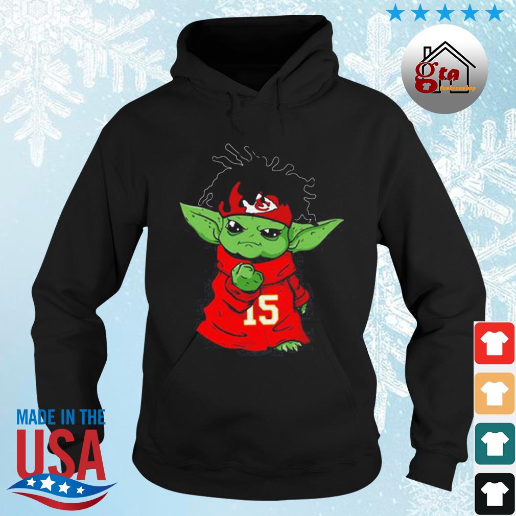 Buy Baby Yoda Patrick Mahomes Super Bowl Kansas City Chiefs shirt