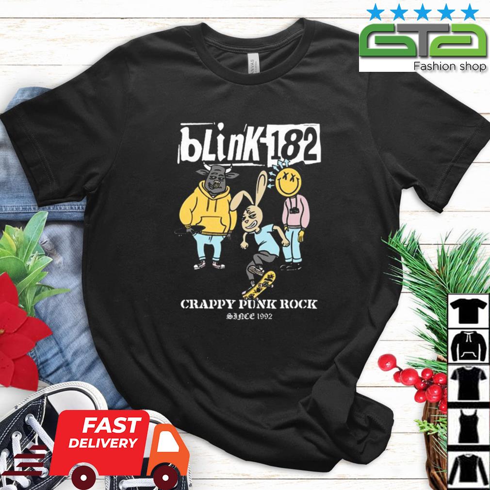 Blink-182 Crappy Punk Rock Shirt