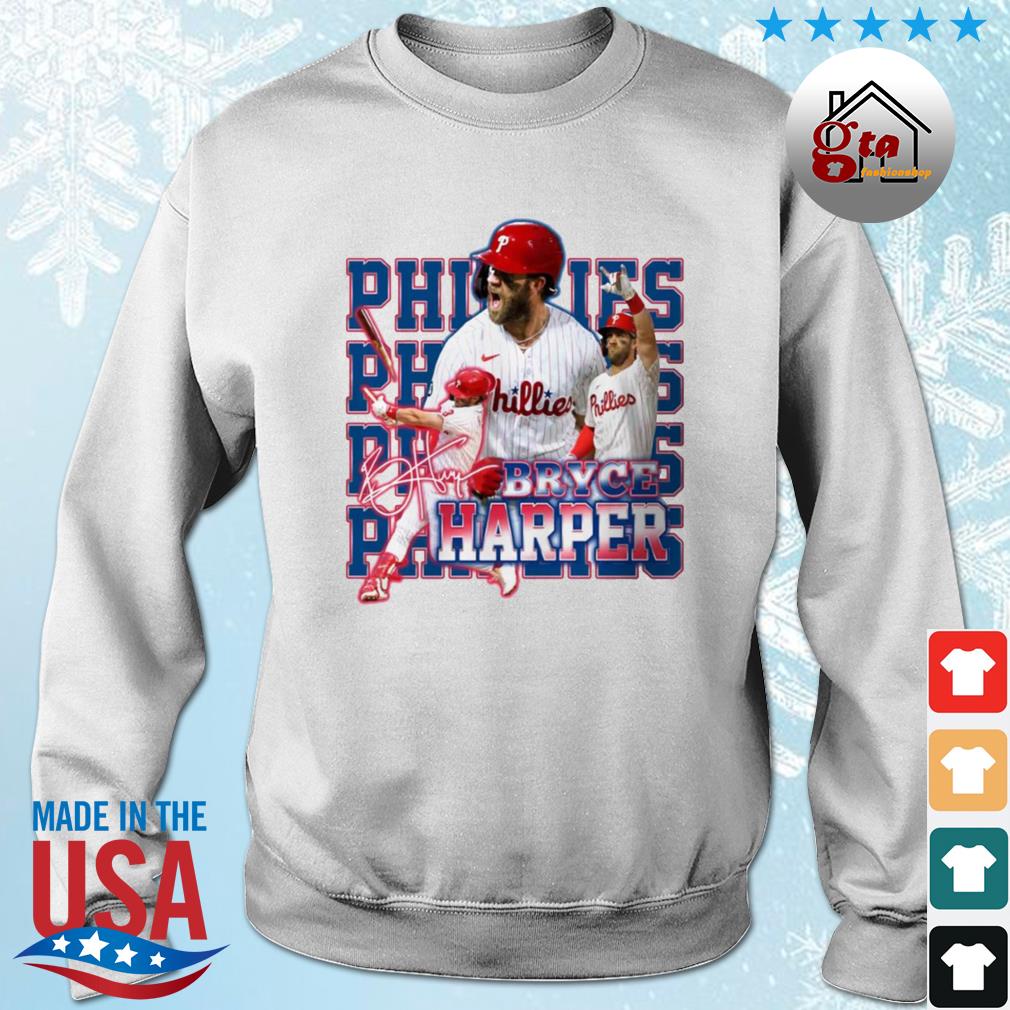 Bryce Harper Phillies Champions Phillies National League Signature Shirt
