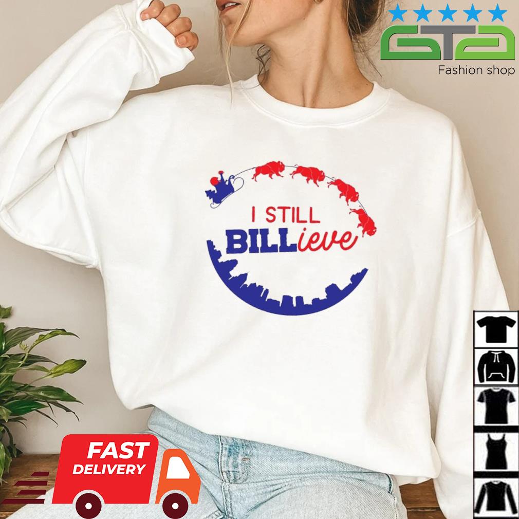 Billieve, Buffalo Reindeer Shirt, 716, Buffalo Bills Christmas