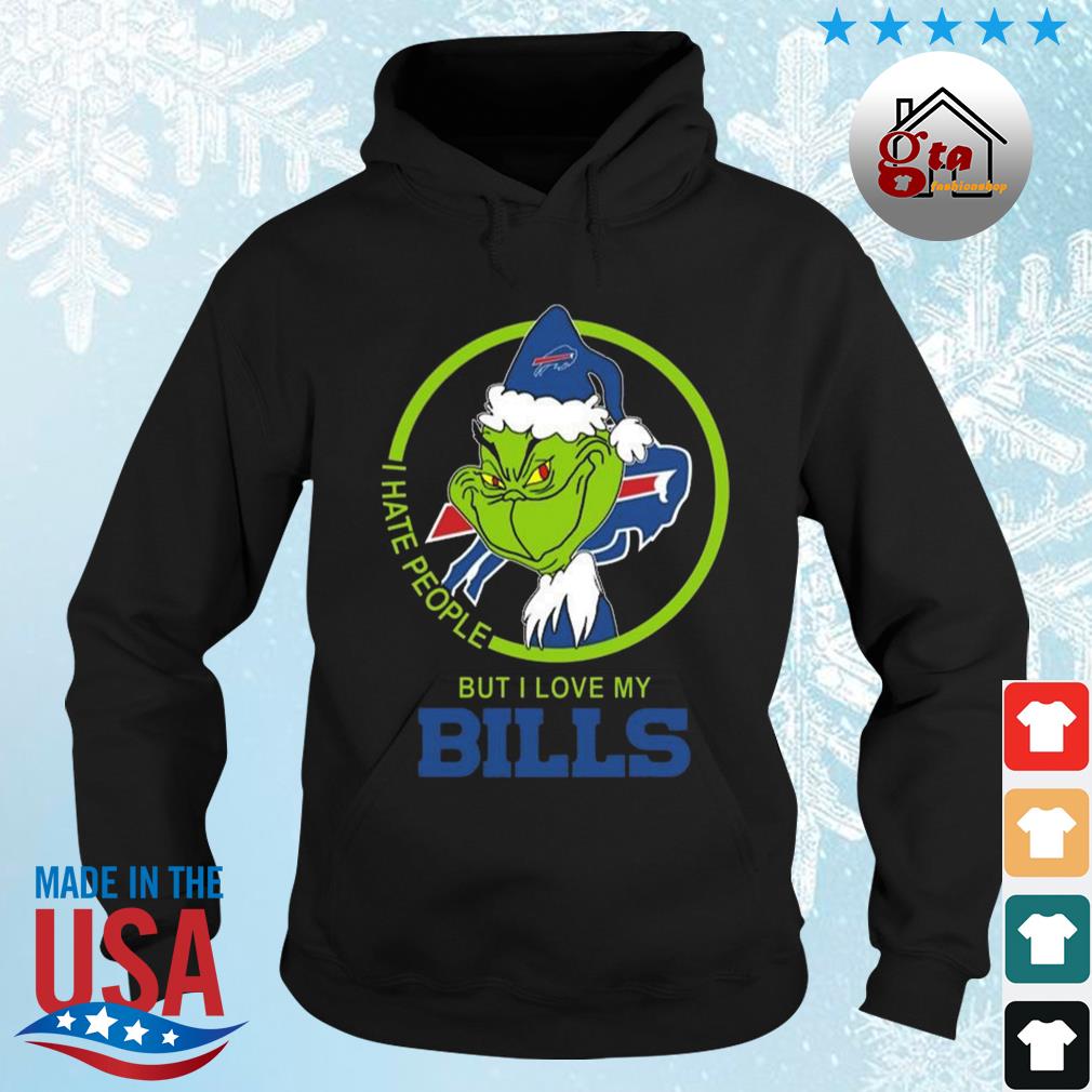 Cleveland Indians MLB Christmas Grinch I Hate People But I Love My Favorite  Baseball Team Sweatshirt