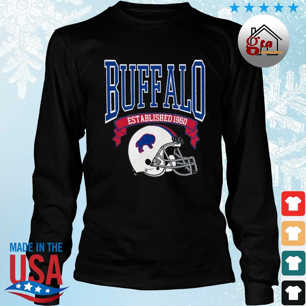 Buffalo Bills football 1960 skull helmet logo shirt, hoodie, sweater, long  sleeve and tank top