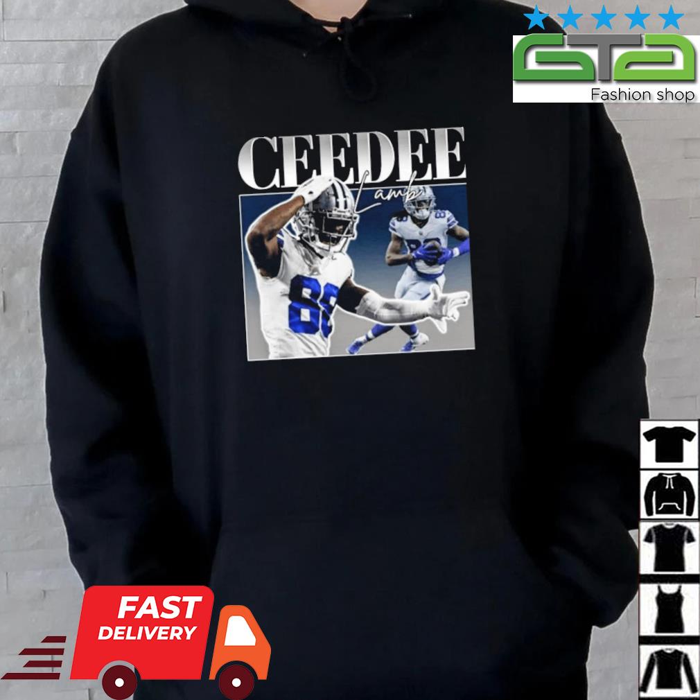 Ceedee Lamb Retro Portrait Dallas Football shirt - Kingteeshop