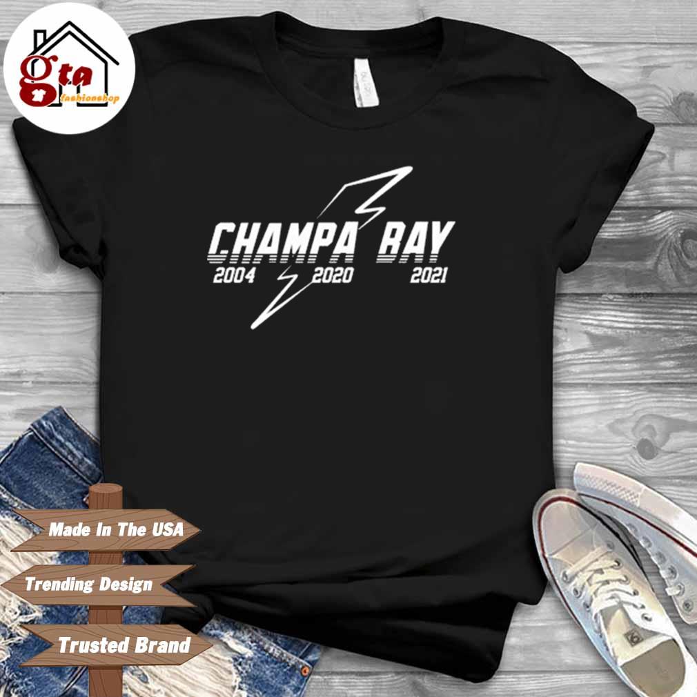 Champa Bay 2004 2020 2021 Champions Shirt
