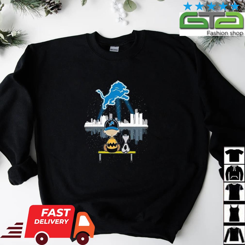 Christmas Snoopy Detroit Lions Shirt, hoodie, sweater, long sleeve and tank  top