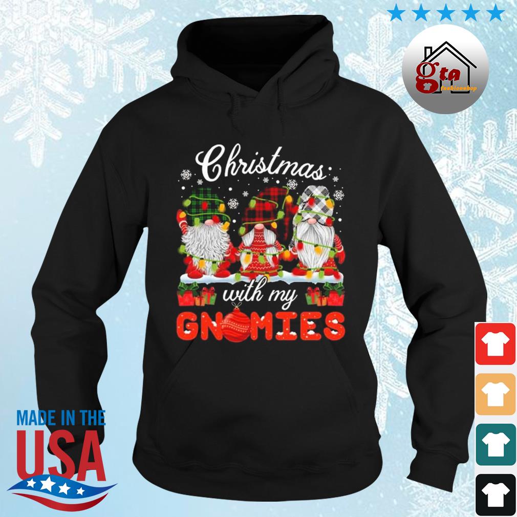 Christmas With My Gnomies Cute Gnomies Christmas 2022 Sweater hoodie