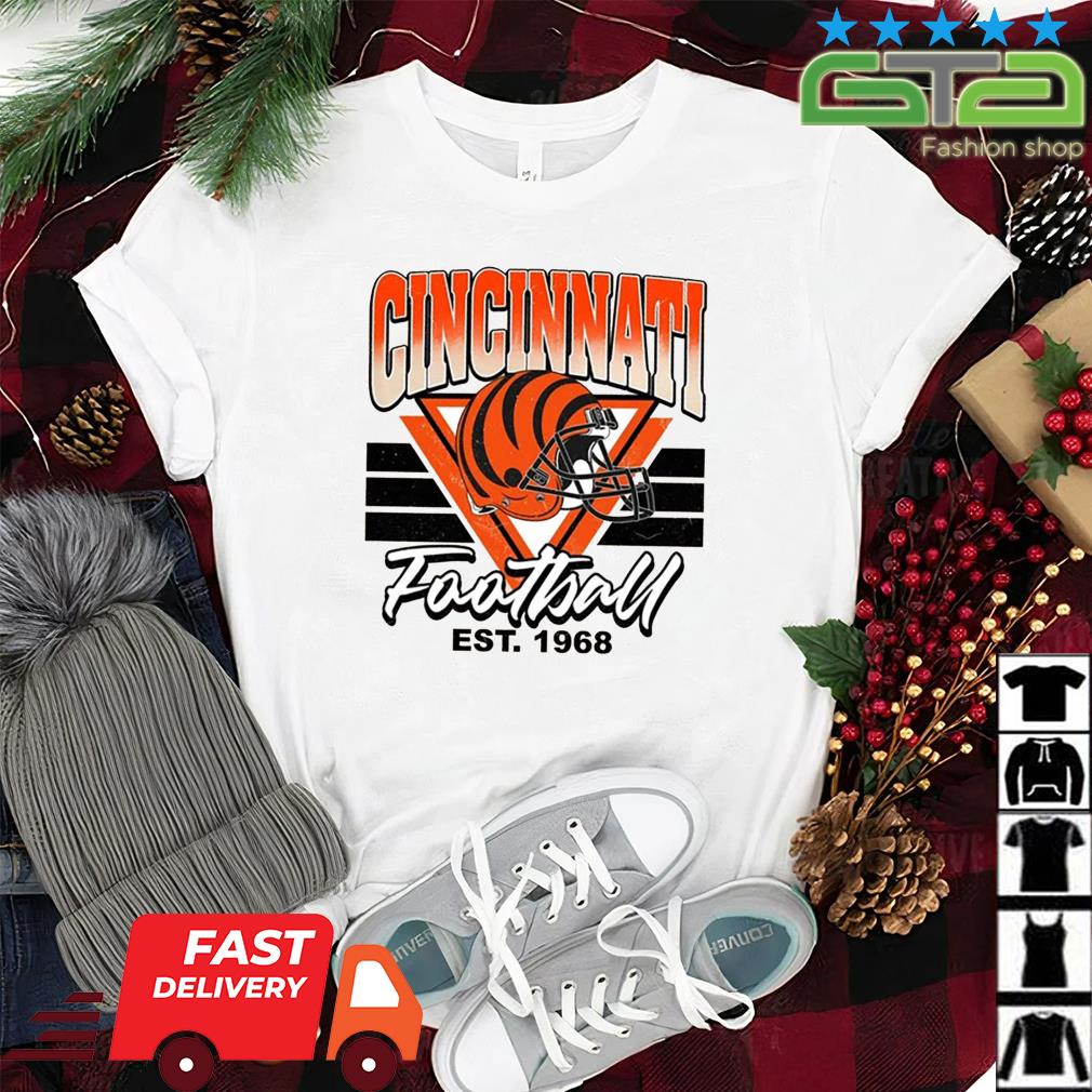 Cincinnati Bengals Football Team since 1968 retro shirt, hoodie, sweater,  long sleeve and tank top