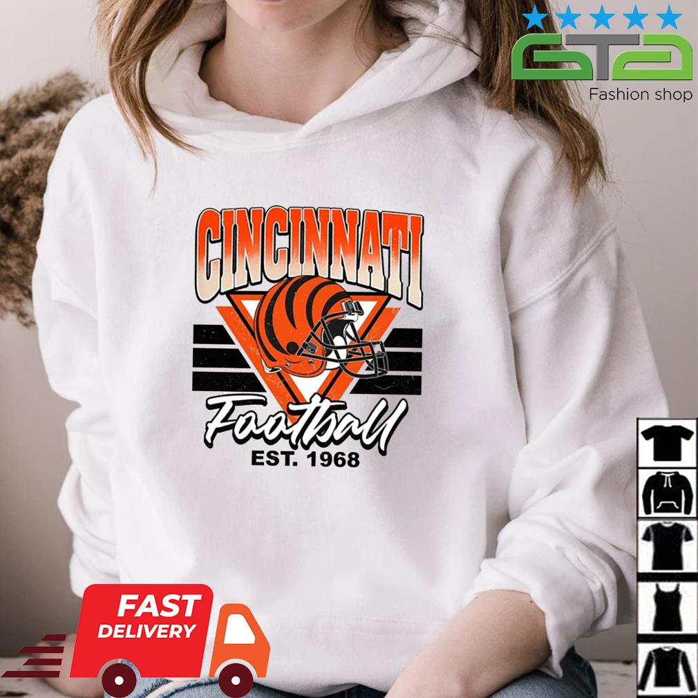 Cincinnati Bengals Football Est 1968 Vintage Shirt, hoodie, sweater, long  sleeve and tank top