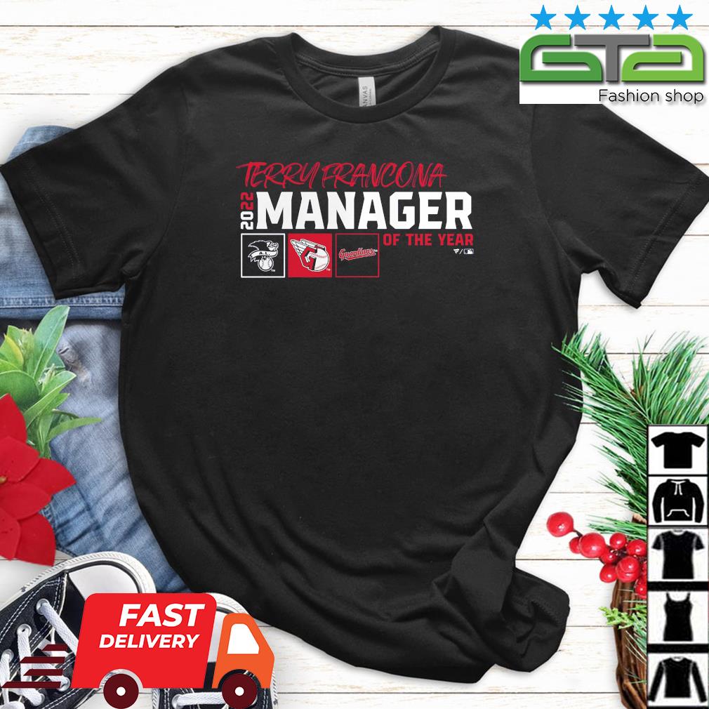 Cleveland Guardians Terry Francona 2022 Al Manager Of The Year Shirt