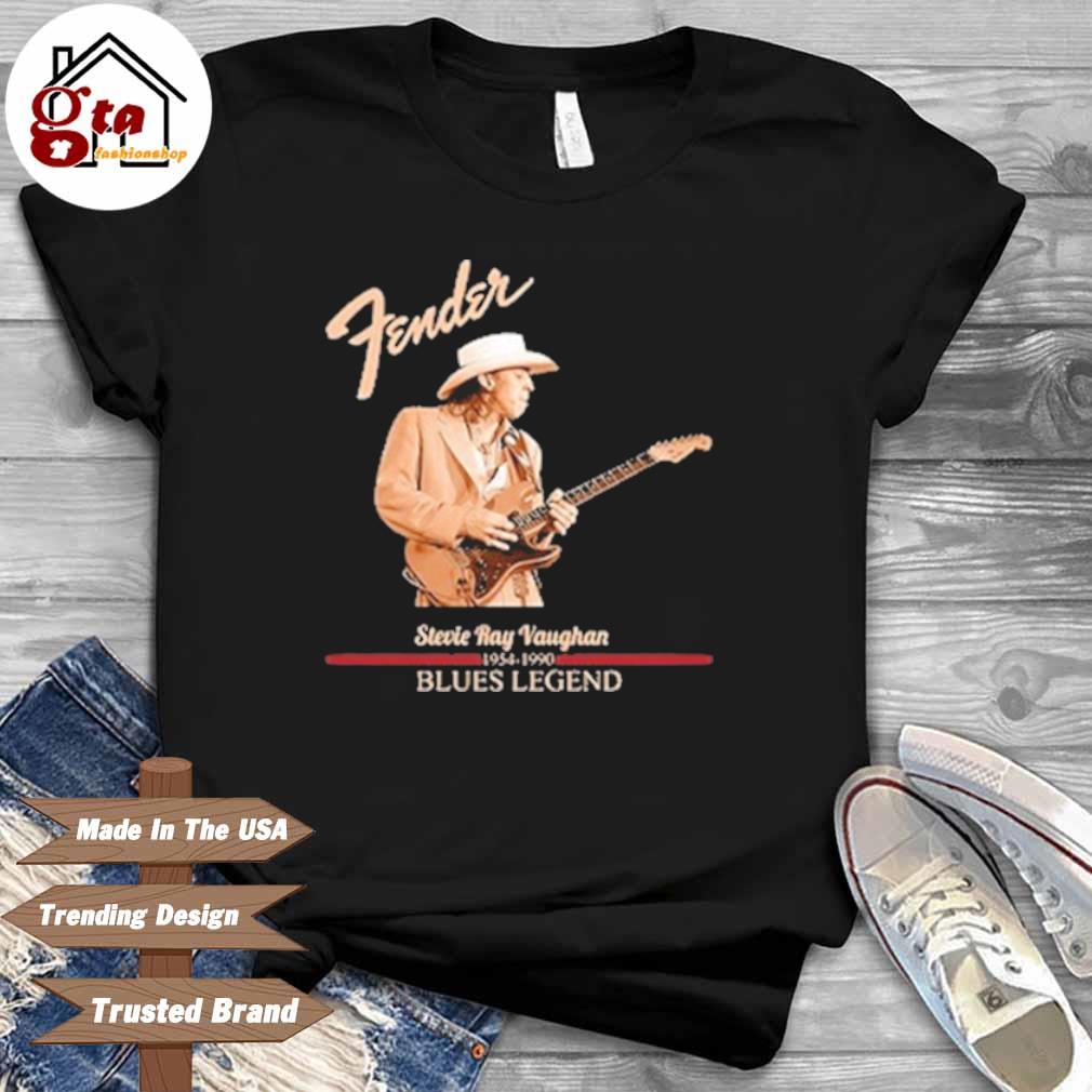 Fender Stevie Ray Vaughan Blues Legend Shirt