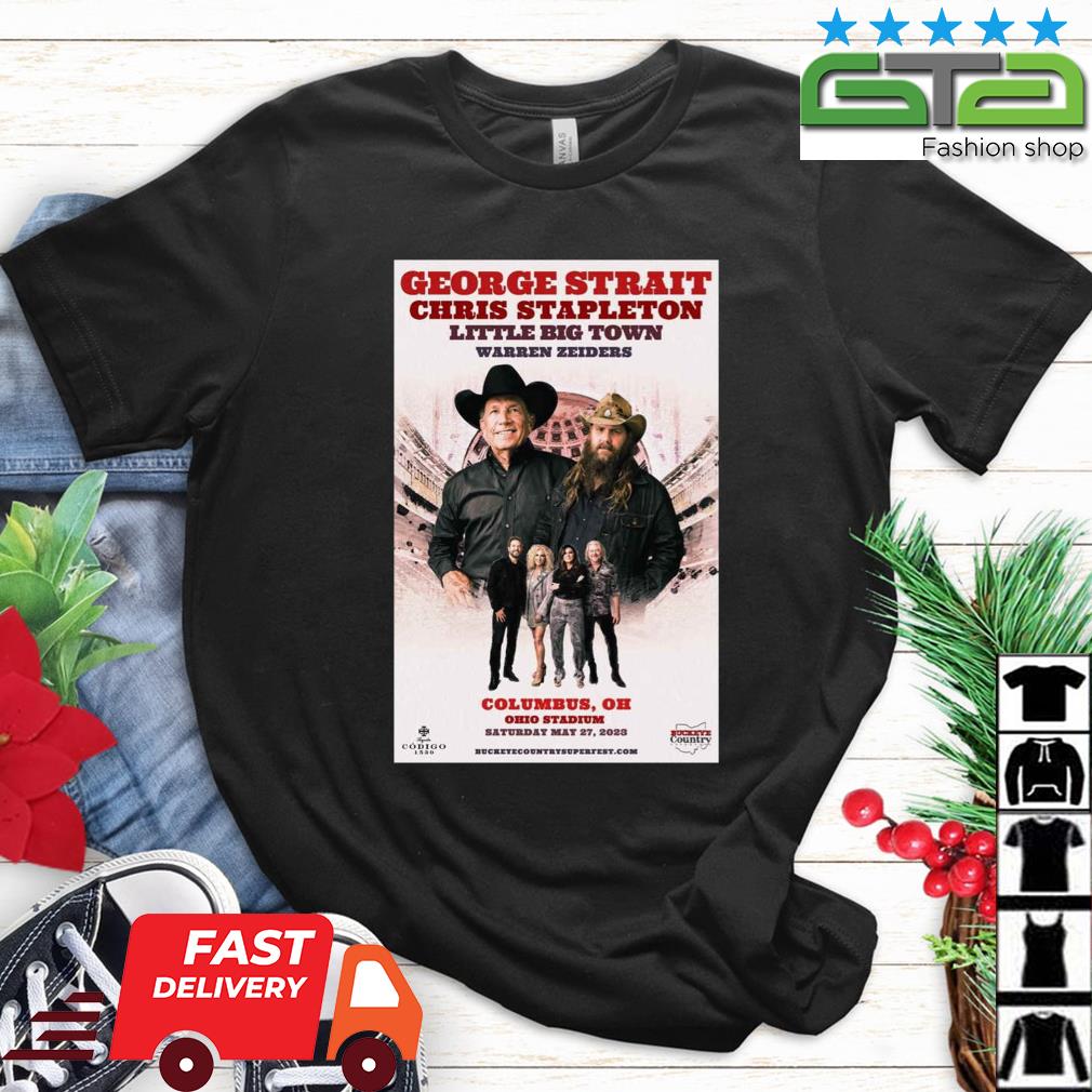 George Strait Leads Lineup For Buckeye Country Superfest Shirt