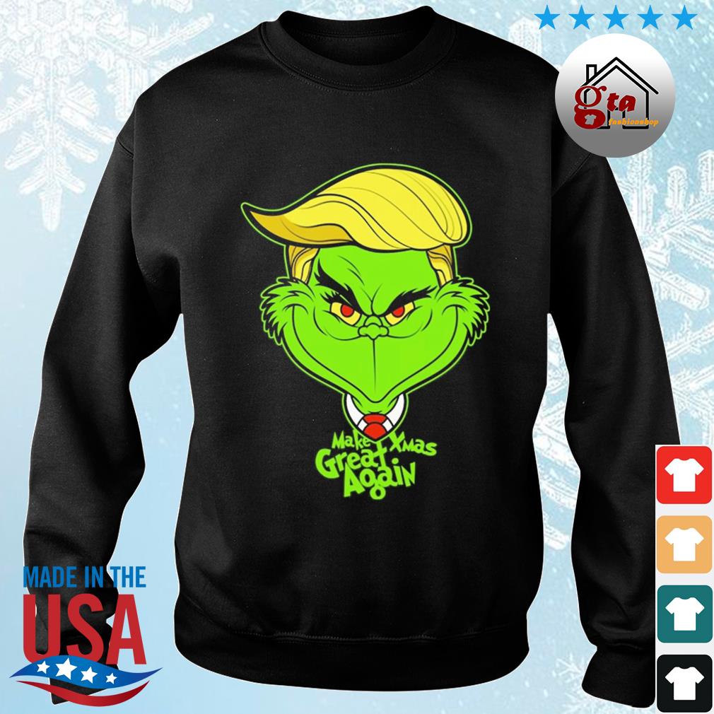 Grinch Donald Trump Make Xmas Great Again Christmas 2022 Sweater