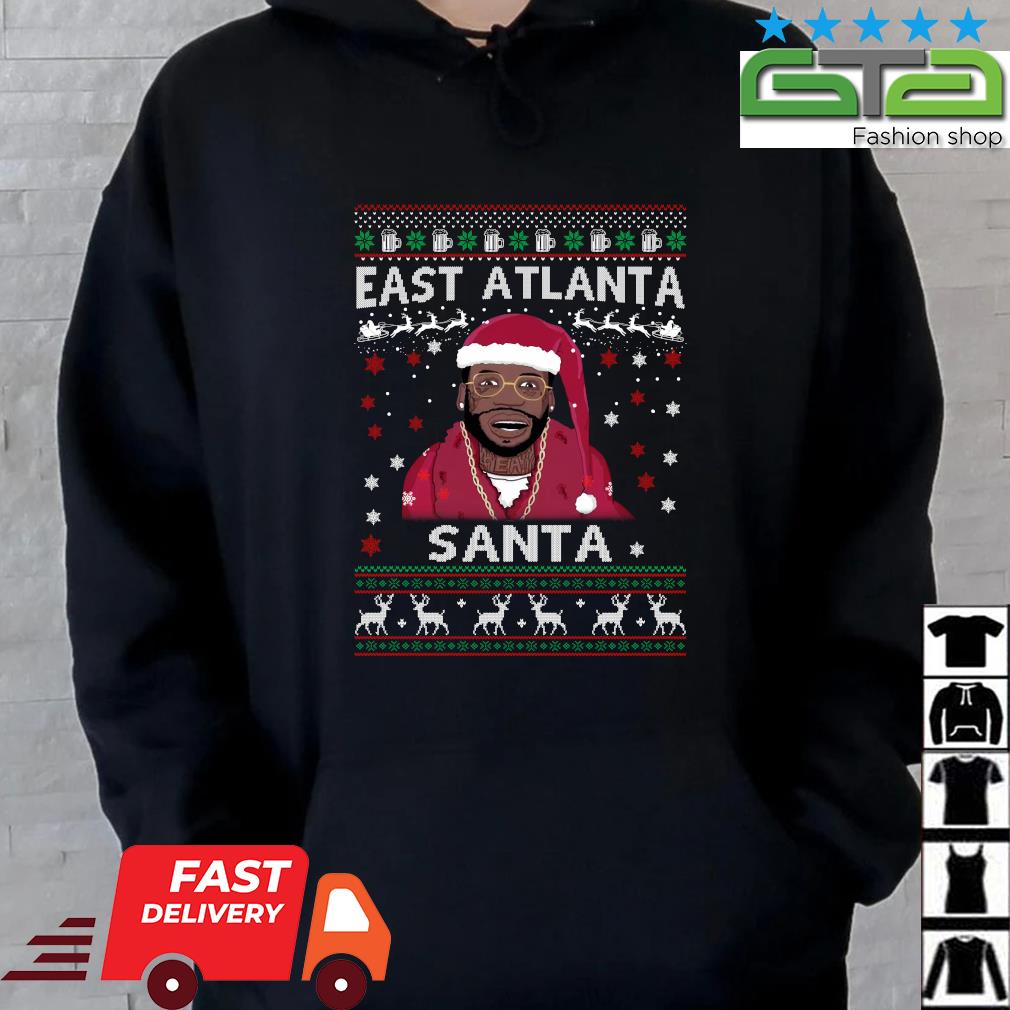 Gucci Mane East Atlanta Santa Ugly Christmas 2022 Sweater, hoodie, sweater,  long sleeve and tank top