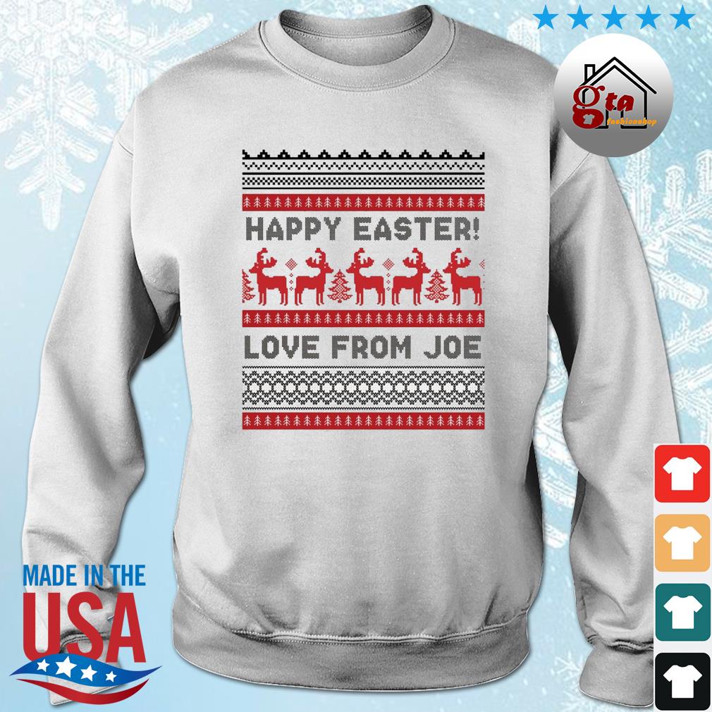 Happy Easter Love From Joe Biden Ugly Christmas 2022 Sweater
