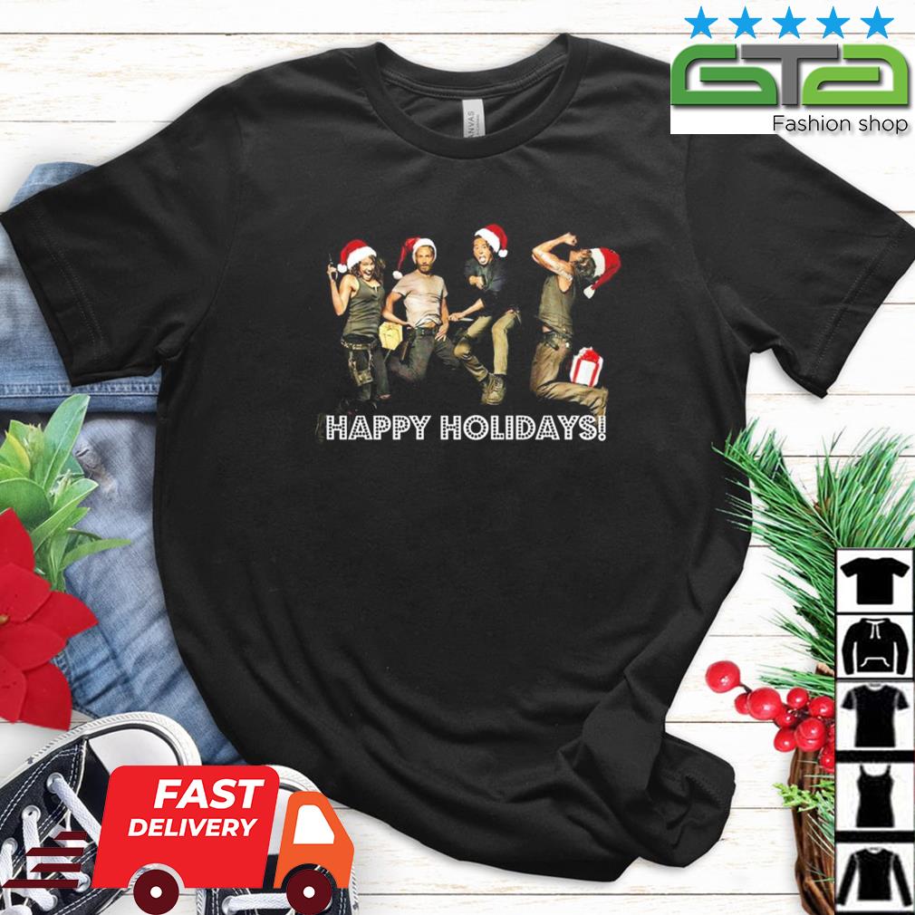 Happy Holidays From The Walking Dead Cast Christmas Sweater