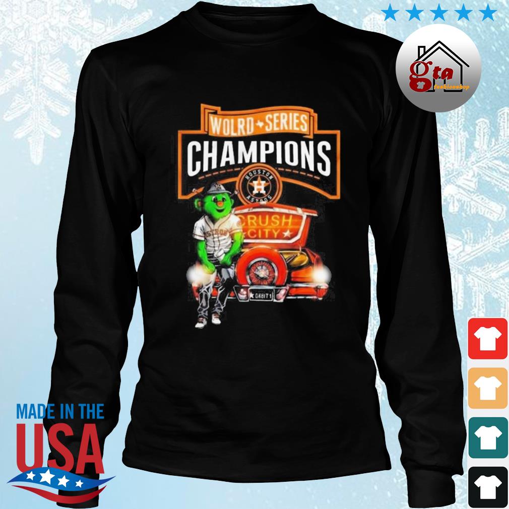 Orbit Houston Astros Crush City 2022 World Champions Shirt