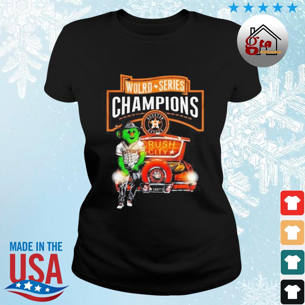 Houston Astros Phanatic Mascot Crush City World Series Champions 2022  Shirt, hoodie, sweater, long sleeve and tank top