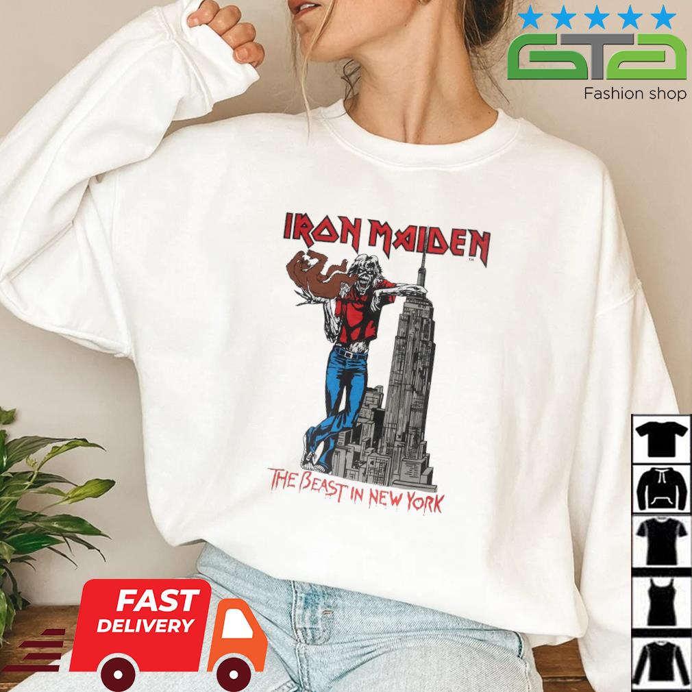 Iron Maiden Remastered I Heart New York Shirt