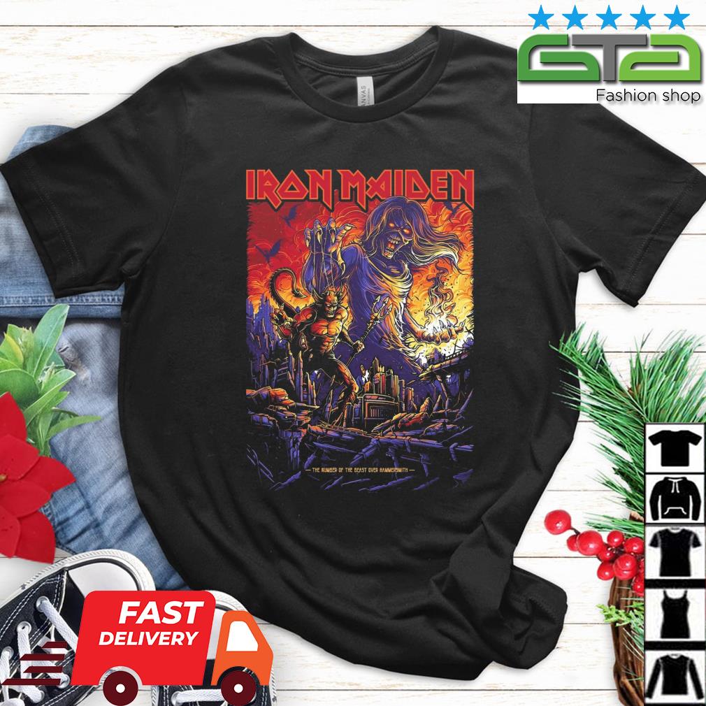Iron Maiden The Beast Over Hammersmith Dan Mumford Shirt
