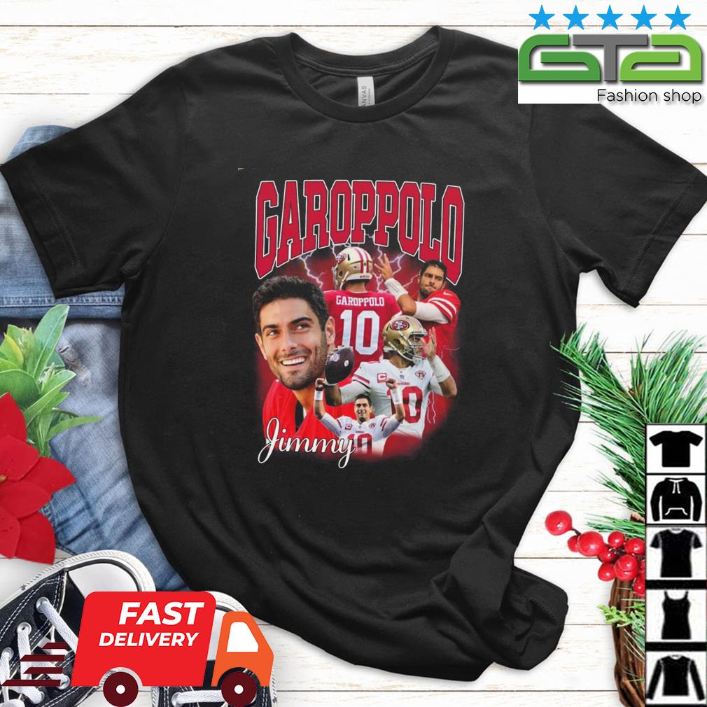 Jimmy Garoppolo San Francisco Football Vintage T-Shirt, 42% OFF