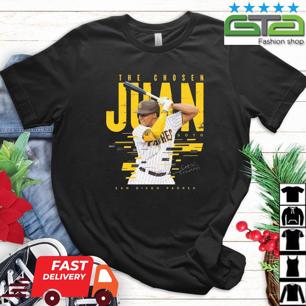 Juan Soto The Chosen San Diego Padres Baseball Signature Shirt