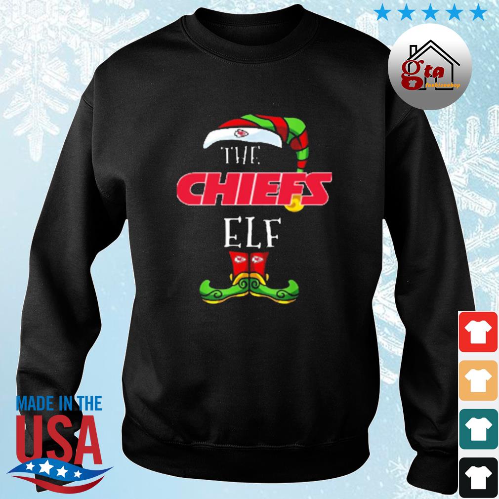 Kansas City Chiefs Christmas ELF 2022 Sweater
