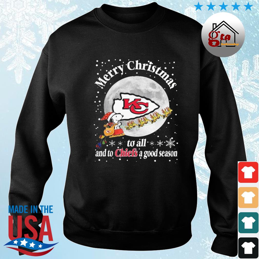 Kansas City Chiefs Christmas To All And To Chiefs A Good Season NFL Football 2022 Sweater