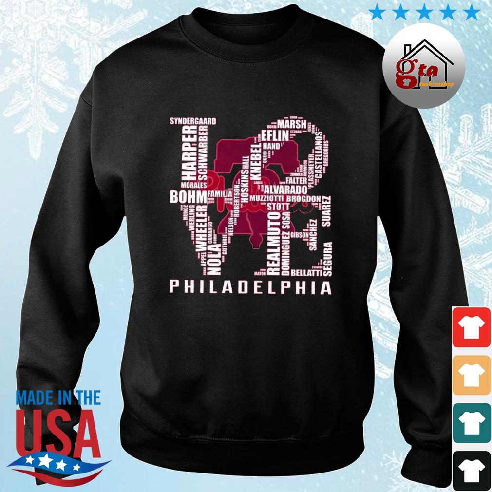 Love Philadelphia Classic Names Player 2022 Shirt