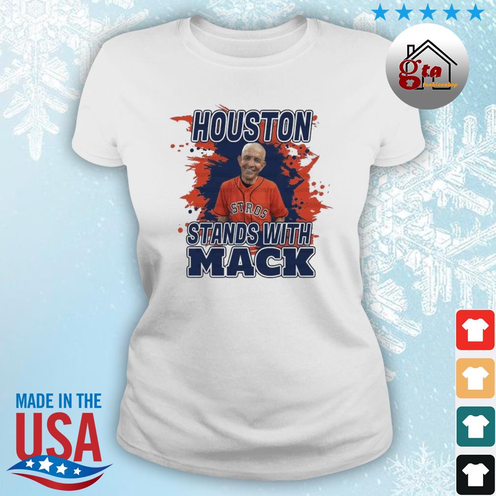 Houston Astros Stands With Mack Mattress Haters Gonna Hate T-Shirt