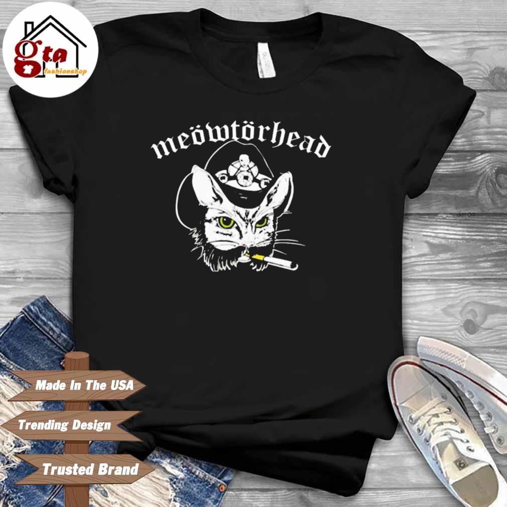 Meowtorhead Kilmeowster Smoking Shirt