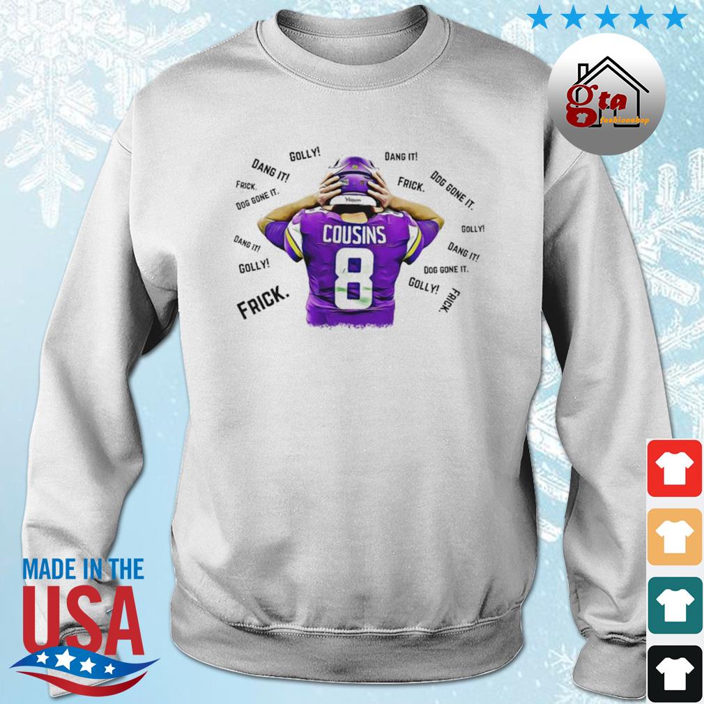 Kirk Cousins 8 Minnesota Vikings of football retro poster shirt, hoodie,  sweater, long sleeve and tank top