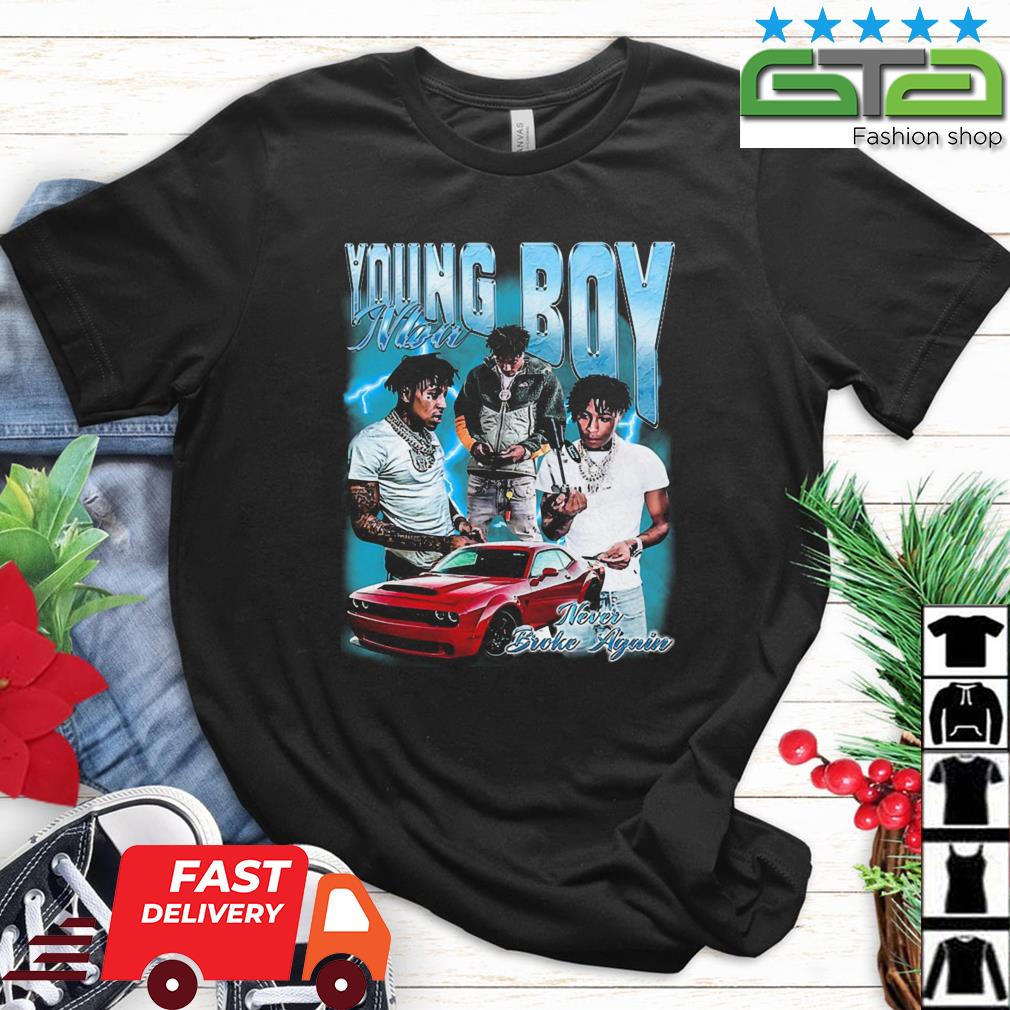 NBA Youngboy Retro Never Broke Again Vintage Bootleg 90s Shirt