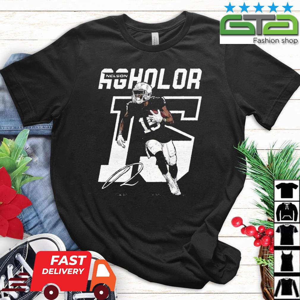 Nelson Agholor For Las Vegas Raiders Signature Shirt