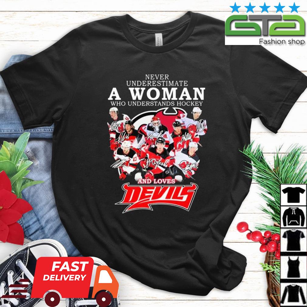 New Jersey Devils Ladies Apparel, Ladies Devils Clothing